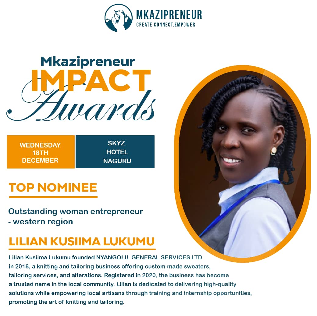 Read more about the article Mkazipreneur Impact Awards – NYANGOLIL Director named Top Nominee Western Region